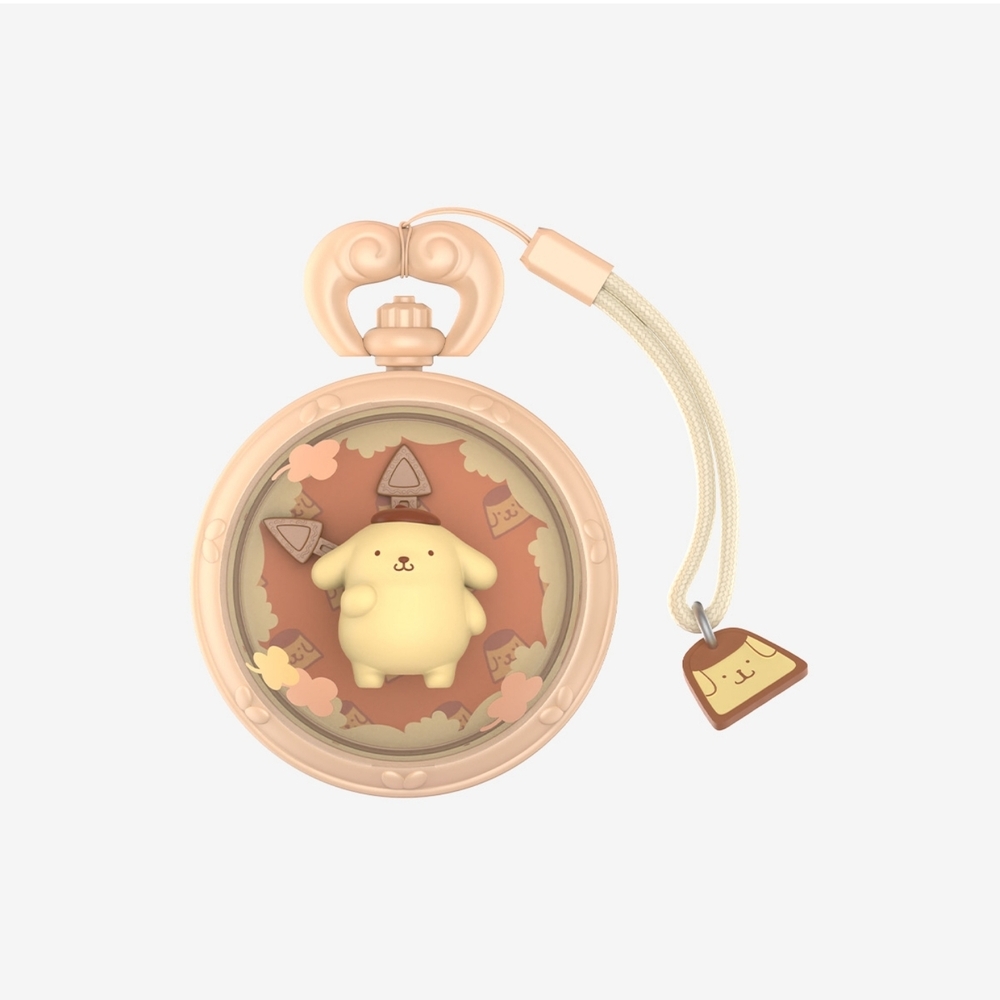 Hello Kitty and Friends The Wonderful Time: Pompompurin Bag Charm/Keychain